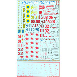 1:48 Begemot Decals 48-024 - Сухой Су-15, часть 2