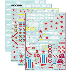 1:48 Begemot Decals 48-025 - Яковлев Як-3