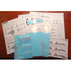 1:48 Begemot Decals 48-039 - Sukhoi Su-35S