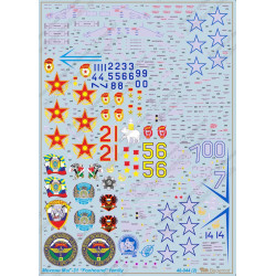1:48 Begemot Decals 48-044 - Микоян МиГ-31