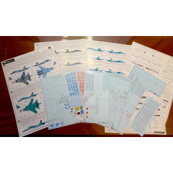 1:48 Begemot Decals 48-045 - Sukhoi Su-34