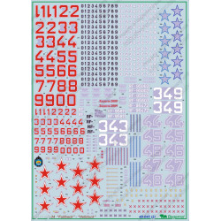 1:48 Begemot Decals 48-045 - Сухой Су-34