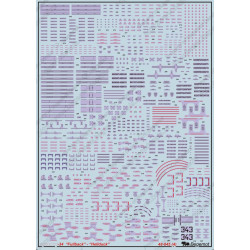 1:48 Begemot Decals 48-045 - Сухой Су-34