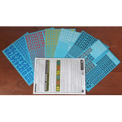 1:48 Begemot Decals 48-056 - Бортовые Номера и надписи ВКС России образца 2018 года