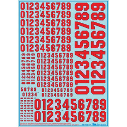 1:48 Begemot Decals 48-056 - Бортовые Номера и надписи ВКС России образца 2018 года