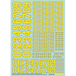 1:48 Begemot Decals 48-056 - Бортовые Номера и надписи ВКС России образца 2018 года