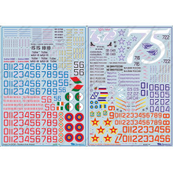 1:48 Begemot Decals 48-057 - Сухой Су-30СМ