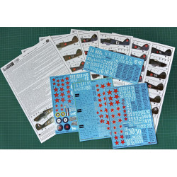 1:48 Begemot Decals 48-058 - Hurricane in the USSR