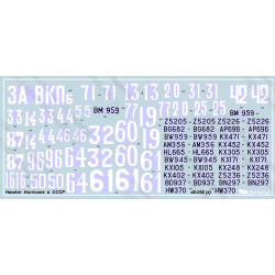 1:48 Begemot Decals 48-058 - Hurricane в СССР