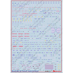 1:32 Begemot Decals 32-006 - Микоян МиГ-29 технические надписи