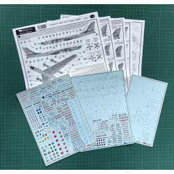 1:144 Begemot Decals 144-003 - Туполев Ту-95МС / Ту-95МСМ