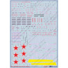 1:35 Begemot Decals 35-002 - Миль Ми-24В технические надписи