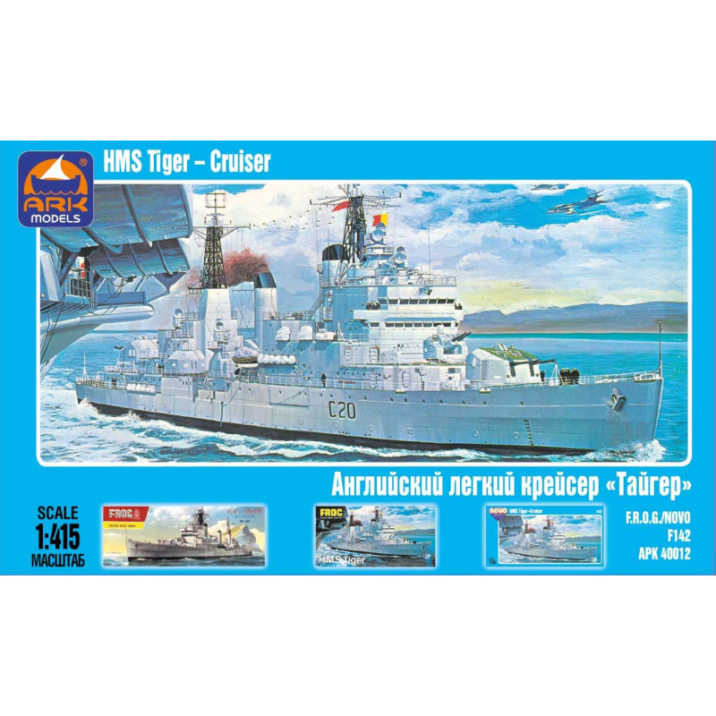 1:415 ARK Models 40012 - HMS Cruiser "Tiger"