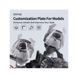 DSPIAE PC-08GY - Пластиковые листы толщиной 0,8мм 3 шт. (190 x 250 мм) - Plastic Card For Modelling (0.8mm, 3 Sheets)