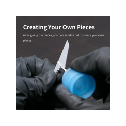 DSPIAE PC-08GY - Пластиковые листы толщиной 0,8мм 3 шт. (190 x 250 мм) - Plastic Card For Modelling (0.8mm, 3 Sheets)