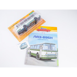 1:43 ЛАЗ-695Н / LAZ-695N автобус с журналом №60, Modimio Collections