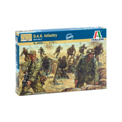 1:72 Italeri 6099 - Немецкая пехота Африканского корпуса WWII (48 фигур)