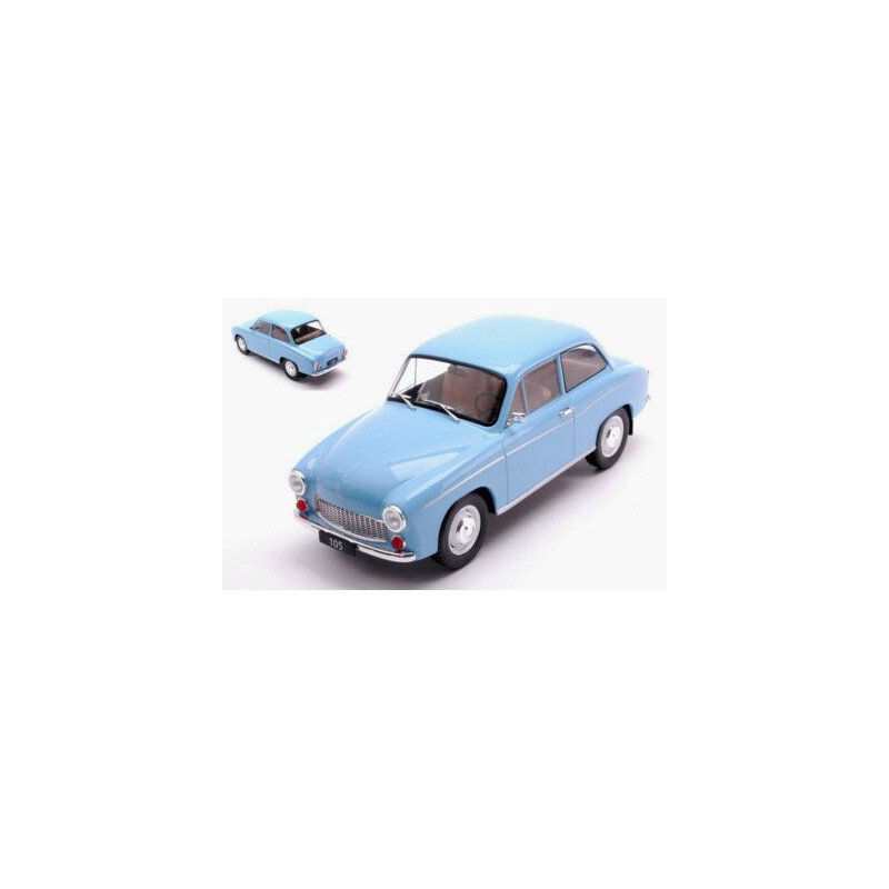 1:24 WhiteBox - Syrena 105, 1975 Light Blau