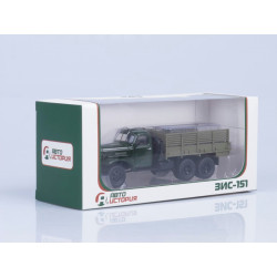 1:43 Auto History AIS1046 - ЗИС-151 Бортовой грузовик / ZIS-151 flatbed truck, blue-grey