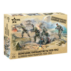 1:35 Zvezda 3628 - German Paratroopers 1939-1942