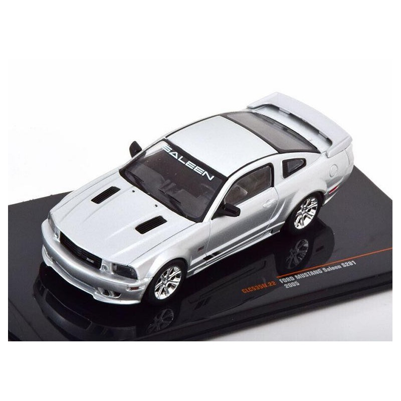 1:43 IXO CLC535N - Ford Mustang Saleen S281, 2005 Silver