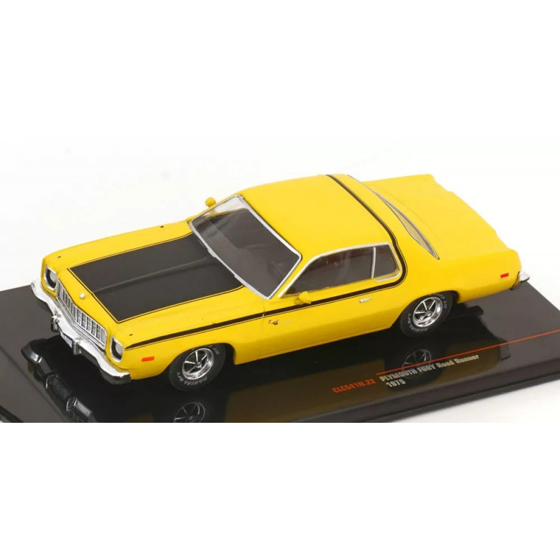 1:43 IXO CLC541N - Plymouth Road Runner, 1975 Yellow/Black