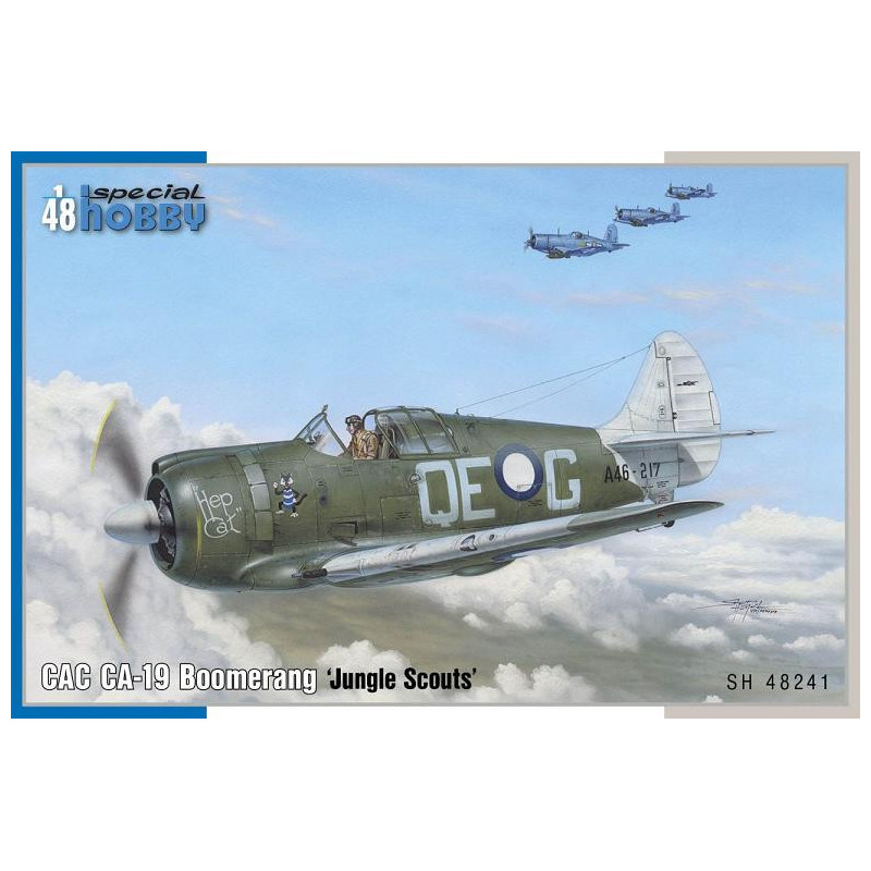1:48 Special Hobby SH48241 - CAC CA-19 Boomerang 'Jungle Scouts'