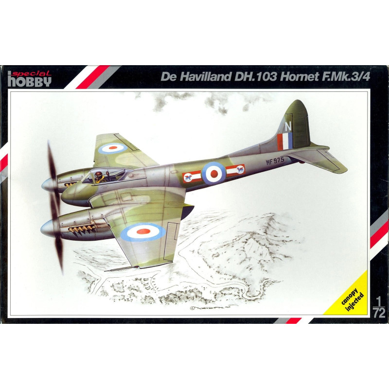 1:72 Special Hobby SH72054 - D.H. 103 Hornet Mk. 3/4