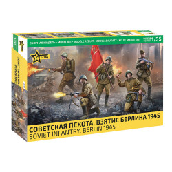 1:35 Zvezda 3718 - Soviet infantry Berlin 1945