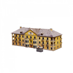 1:87 Умная Бумага - Сталинка. Модель многоквартирного дома.