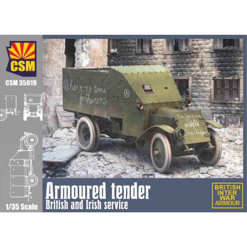1:35 Copper State Models 35019 - Armoured Tender, British and Irish Service