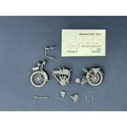 1:32 Copper State Models B32-002 - Wanderer 4hp 2-cyl 1916 Model. 3d printed parts with decal.