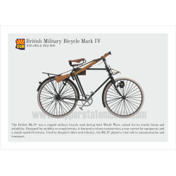 1:32 Copper State Models B32-005 - British Military Bicycle Mark IV. 3d printed parts.