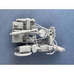 1:35 Copper State Models B35-003 - Vickers-Clyno Mark IV, 1915. 3d printed parts with decal.