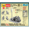 1:72 Zvezda 6156 Vācu 75 mm kājnieku lielgabals ar apkalpi