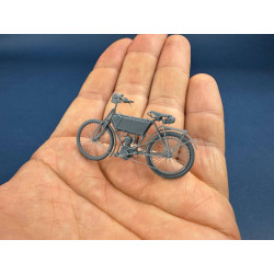 1:35 Copper State Models B35-006 - French Motorcycle Model P – Type C 1903 (2hp). 3d printed parts.