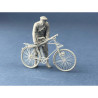 1:35 Copper State Models F35-077 - British Army Cyclist securing his rifle, 3D-printed figure
