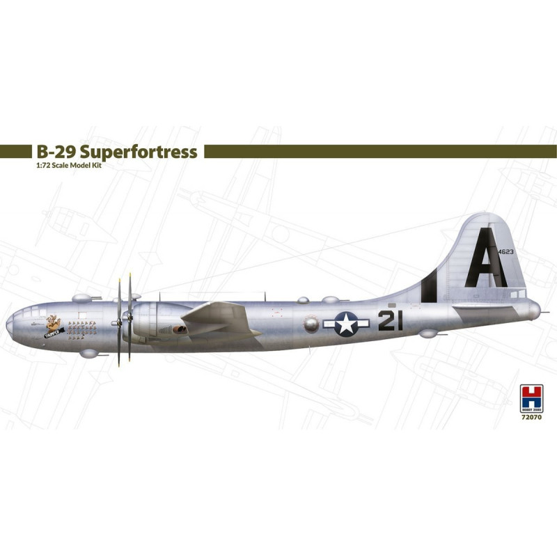 1:72 Hobby 2000 H2K72070 - B-29 Superfortress (ex ACADEMY)