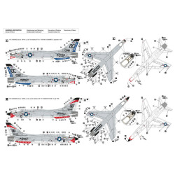 1:72 Hobby 2000 H2K72074 - F-8E Crusader "Marines" (ex ACADEMY)