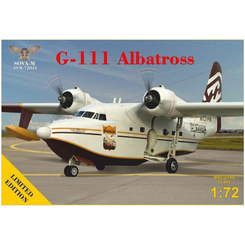 1:72 Sova-M 72031 - G-111 Albatross amphibian aircraft