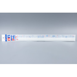 Tamiya 70117 - Пластиковый профиль треугольной формы с длинной стороны - 3 мм. Длинна профиля - 40 см. (8 шт)