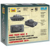 1:100 Zvezda 6204 Smagais vācu tanks Sd.Kfz.182 King Tiger Henschel