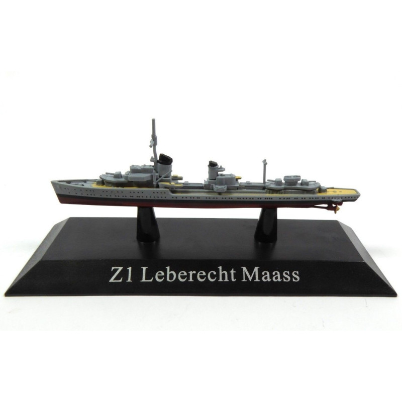 1:1250 De Agostini KS26 - Germany Z1 Leberecht Maass Destroyer 1935