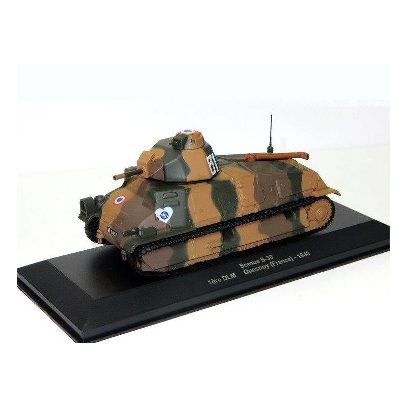 1:43 Altaya AEMVE003 - Somua S-35 1ère DLM Quesnoy France 1940