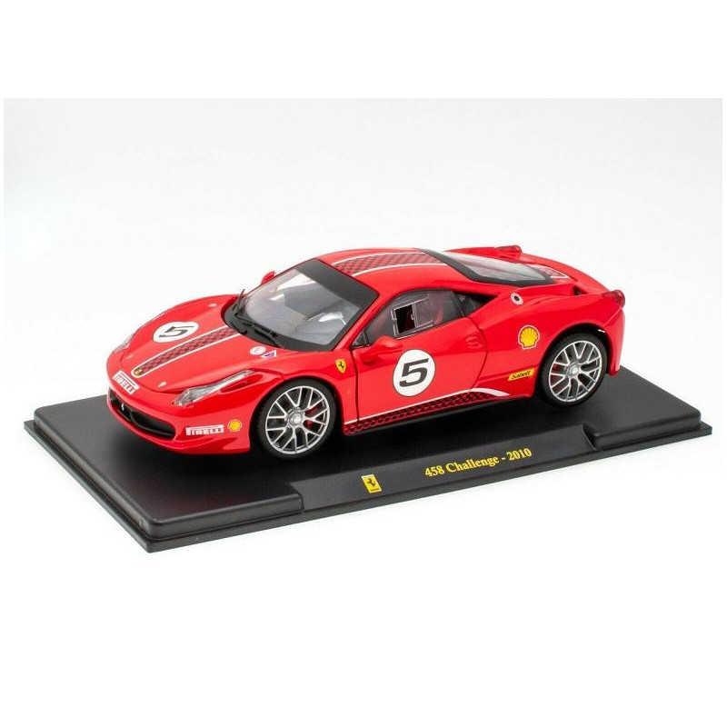 1:24 Hachette - Ferrari 458 Challenge 2010 Red