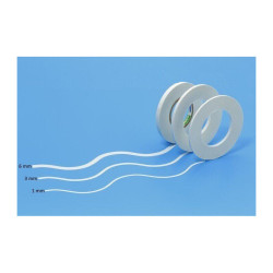 Vallejo T07007 - Маскирующая лента эластичная, ширина 1 мм, длина 18 м, в комплекте 2 штуки - Flexible Masking Tape