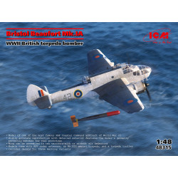 1:48 ICM 48315 - Bristol Beaufort Mk.IA, WWII British torpedo bomber