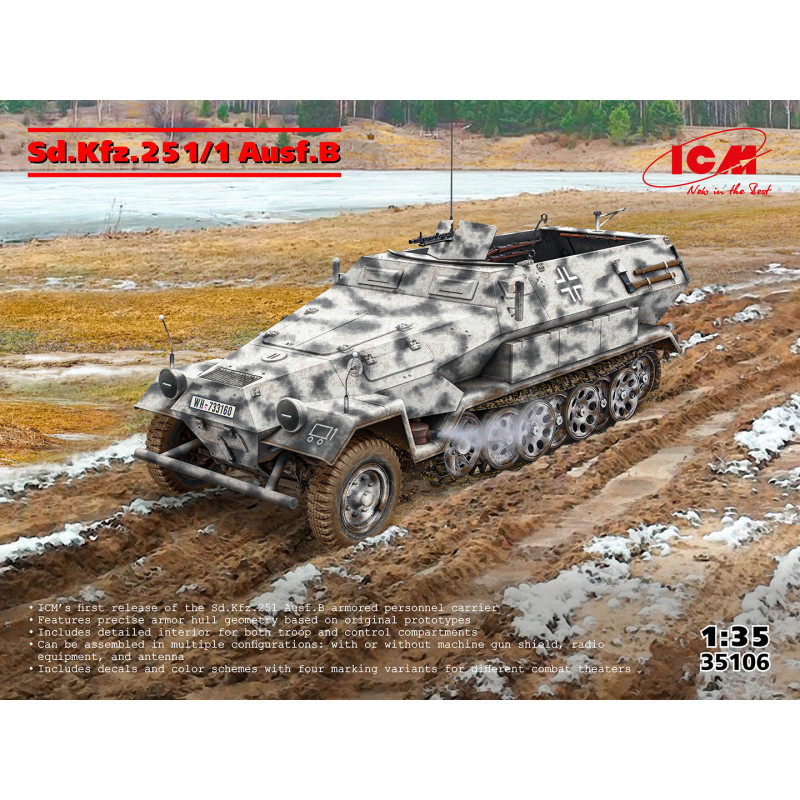 1:35 ICM 35106 - Sd.Kfz. 251/1 Ausf.B