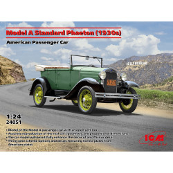 1:24 ICM 24051 - Model A Standard Phaeton (1930s), American Passenger Car