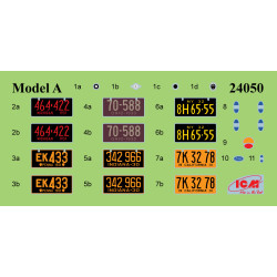 1:24 ICM 24051 - Model A Standard Phaeton (1930s), American Passenger Car